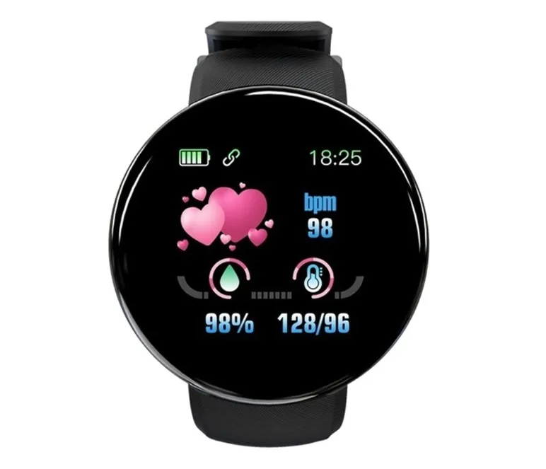 2020 Hot Selling D18 Touch Screen Smartwatch App Smart Bracelet BT4.0 Passometer Led Wristband D18 Smart Watch, Black, blue, green, purple, red
2020 Hot Selling D18 Touch Screen Smartwatch App Smart Bracelet BT4.0 Passometer Led Wristband D18 Smart Watch, Black, blue, green, purple, red