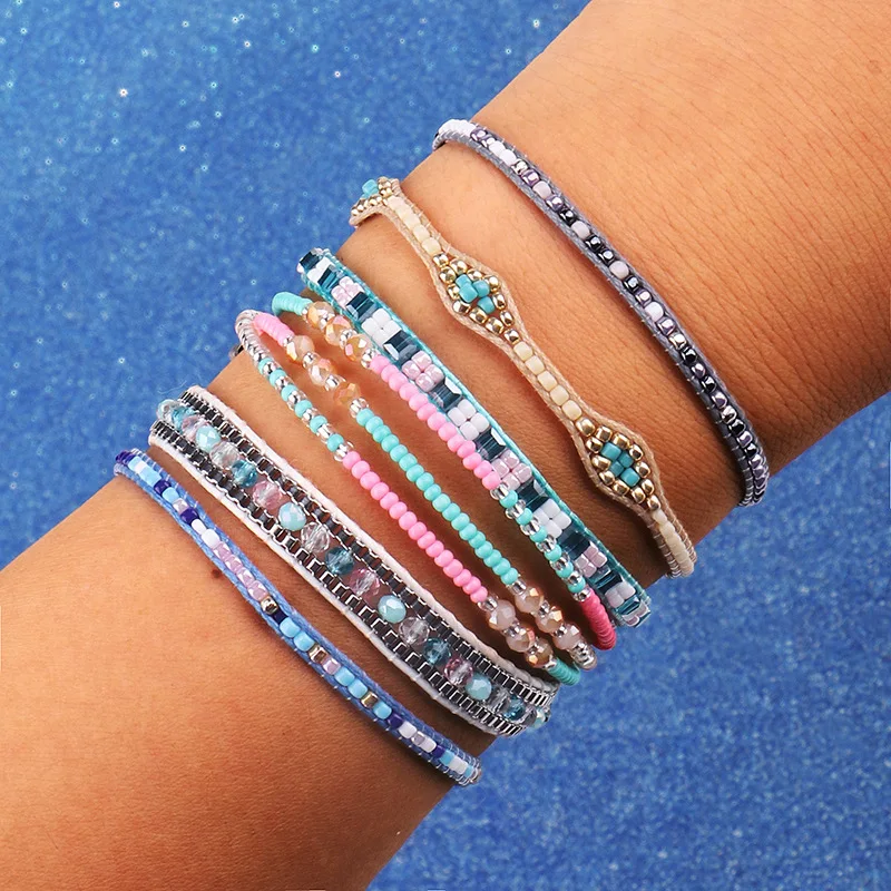 Artilady Boho Beads Bangle crystal Bracelets Wholesale Party beaded bracelets ankle bracelet jewelry for women
Artilady Boho Beads Bangle crystal Bracelets Wholesale Party beaded bracelets ankle bracelet jewelry for women