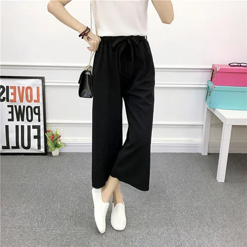 Women's Fashion Wide Leg Long Casual Summer Flare High Waist Elastic Waist Striped Loose Culotte Trousers Cropped Pants
Women's Fashion Wide Leg Long Casual Summer Flare High Waist Elastic Waist Striped Loose Culotte Trousers Cropped Pants