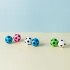 Wholesale vending machine children toys printed soccer 45mm rubber bouncy balls