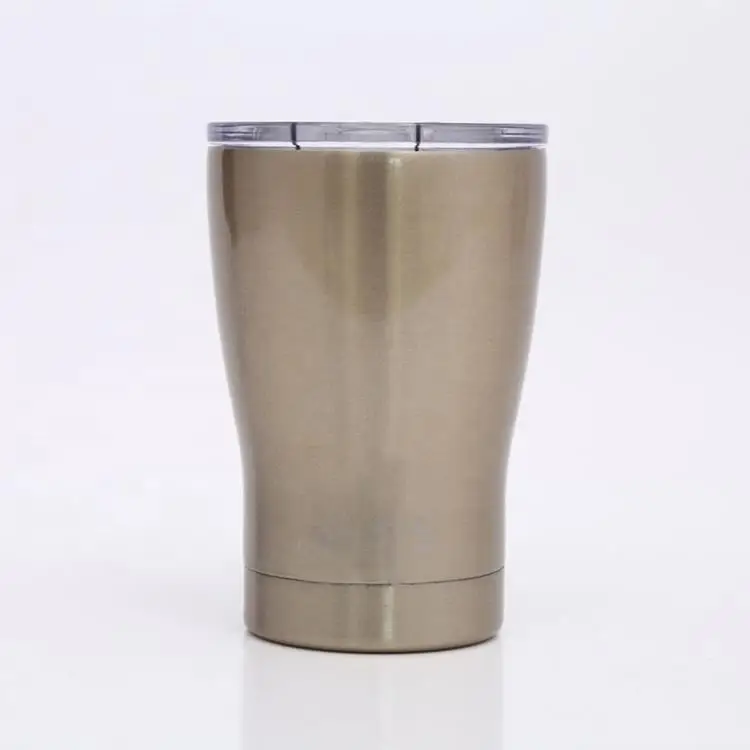 Custom Logo Double Walled Stainless Steel Coffee Tumbler, Customized