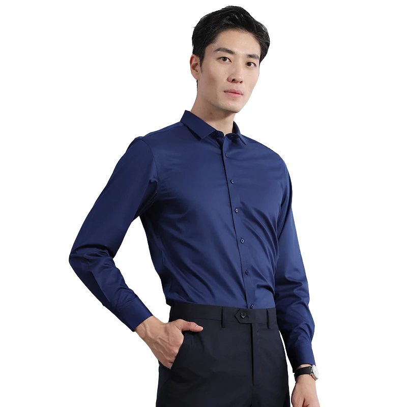 New fashion slim business office wear shirt long sleeve uniform work shirt, 4 color
New fashion slim business office wear shirt long sleeve uniform work shirt, 4 color