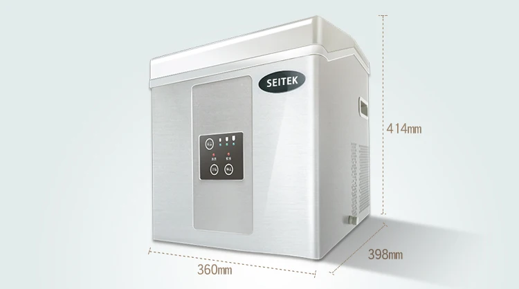 OEM fabriek 15kg mini aanrecht echte compressor koeling thuis ijsblokjesmachine te koop