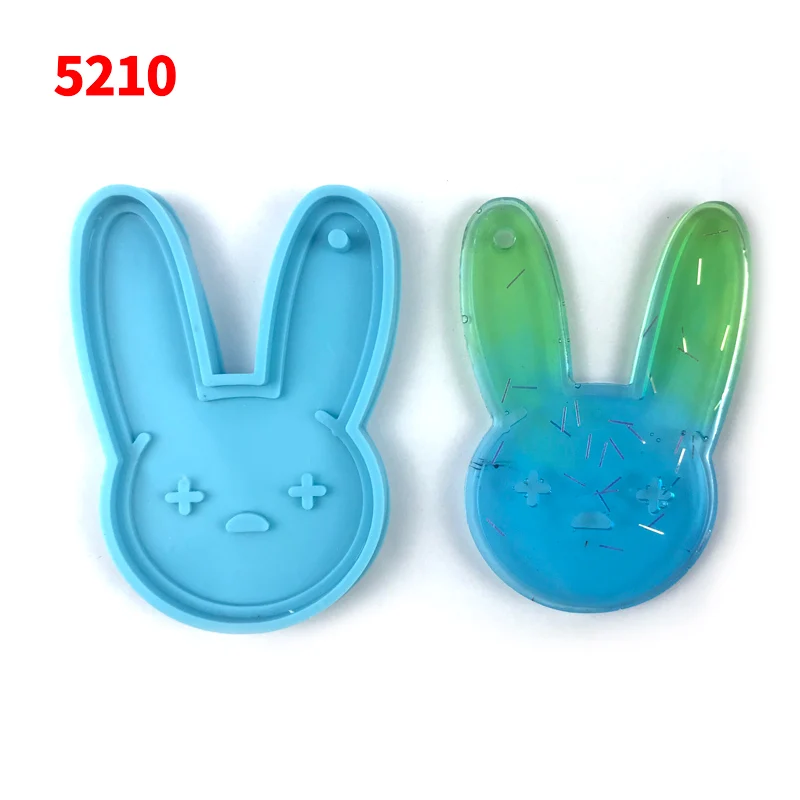 5210 bad bunny mold for Silicone keychain mold Epoxy Craft jewelry making Molds DIY Handmade Charms Mould
5210 bad bunny mold for Silicone keychain mold Epoxy Craft jewelry making Molds DIY Handmade Charms Mould