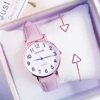 Super Popular Quartz Watch Women Girl Student PU Wrist Simple Retro Trend Cute All Match Watch
Super Popular Quartz Watch Women Girl Student PU Wrist Simple Retro Trend Cute All Match Watch