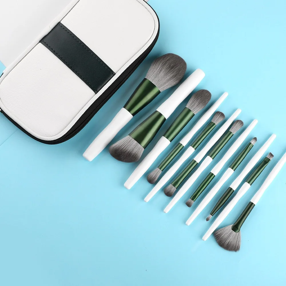 Wholesale Makeup Brush Private Label 12pcs Face/eye Soft Hair Wood Handle Makeup Brushes Set, Black silver
Wholesale Makeup Brush Private Label 12pcs Face/eye Soft Hair Wood Handle Makeup Brushes Set, Black silver
