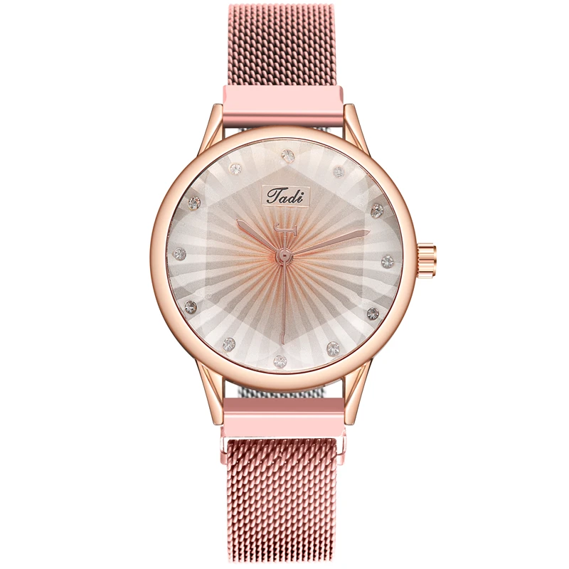 Hot style foreign trade hot selling lady personality set diamond fashion quartz watch alloy magnet buckle radiation pattern, 7 colors
Hot style foreign trade hot selling lady personality set diamond fashion quartz watch alloy magnet buckle radiation pattern, 7 colors