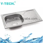 YK-7540A Portable Hand Washing Basin Corner Stainless Steel Kitchen Sink for Dishes