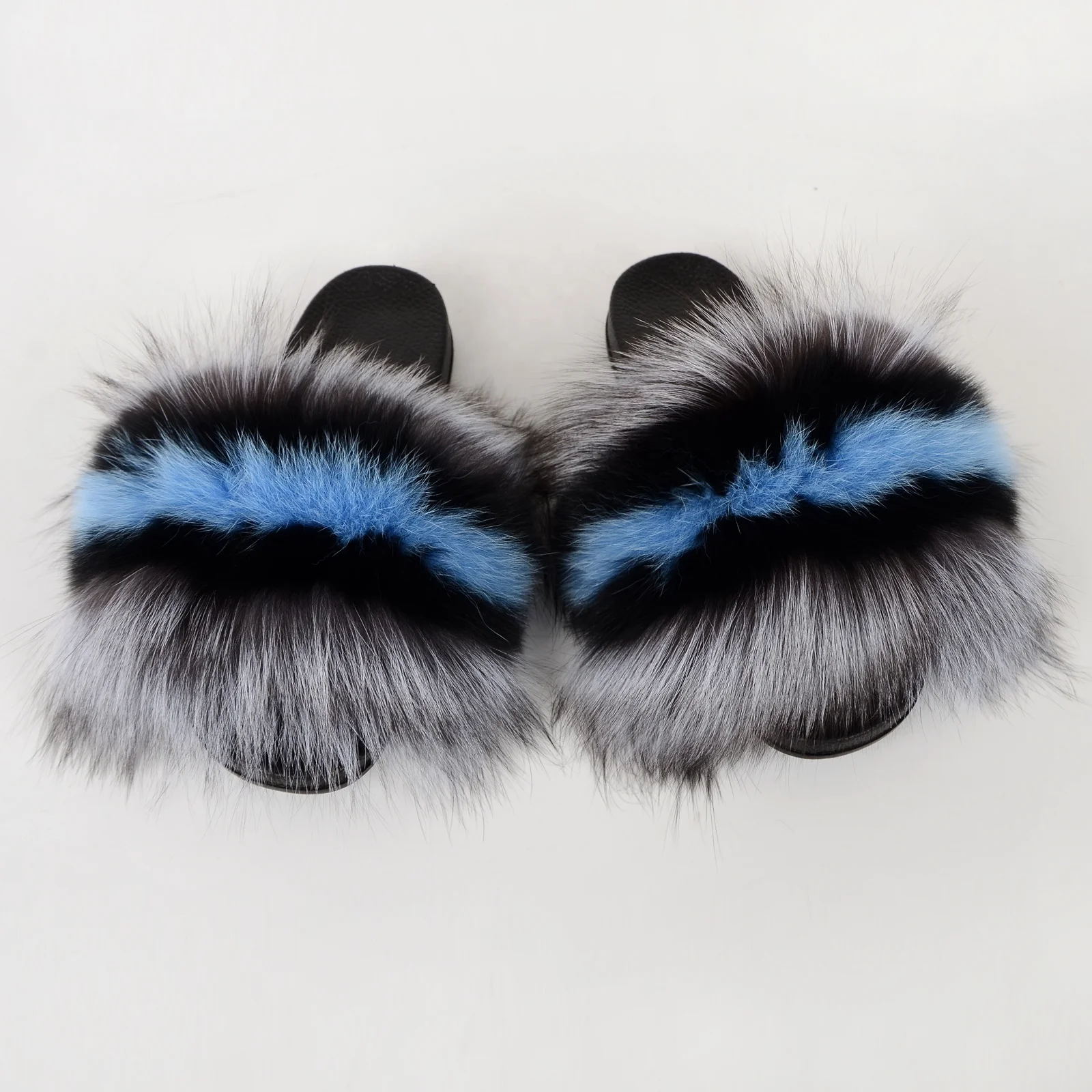 2021 fox fur slides Cute Plush Fox slippers 100% real fox fur luxury fashion beach flat sandals ladies big fur slides, Customized color
2021 fox fur slides Cute Plush Fox slippers 100% real fox fur luxury fashion beach flat sandals ladies big fur slides, Customized color