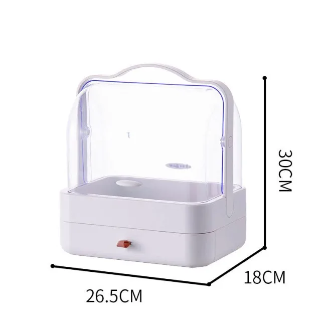 Looks Elegant Sitting on Your Vanity Display Boxes Case with 12 Drawers(Clear), White pink blue green gray orange
Looks Elegant Sitting on Your Vanity Display Boxes Case with 12 Drawers(Clear), White pink blue green gray orange