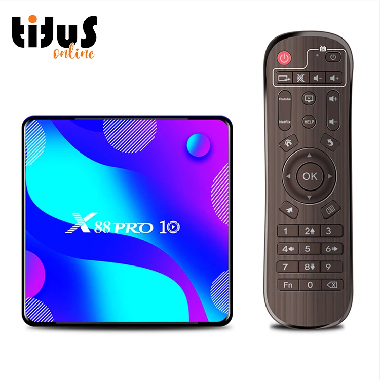 X88 PRO 32G/4GB DDR3 RK3318 Quad Core 64bit 4K Android9.0 TV Converter Wifi Wireless digital IPTV box set top box
X88 PRO 32G/4GB DDR3 RK3318 Quad Core 64bit 4K Android9.0 TV Converter Wifi Wireless digital IPTV box set top box