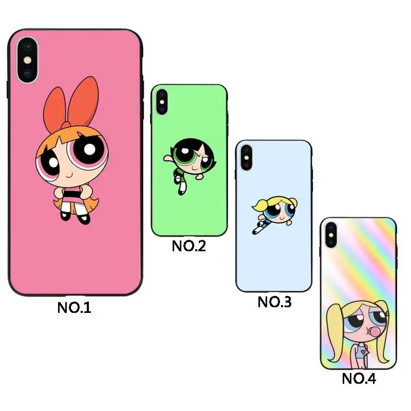 Funny Cartoon The Powerpuff Girls tpu phone case cover for Samsung Case for iPhone, Black
Funny Cartoon The Powerpuff Girls tpu phone case cover for Samsung Case for iPhone, Black