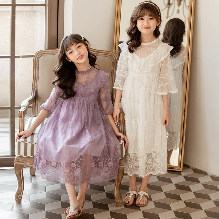 2020 Summer New Short-Sleeved Lace Dress For Girl Fairy Princess Skirt Baby Wedding Dress Big Girl Teenager Fairy Party Dress, 6212099 
2020 Summer New Short-Sleeved Lace Dress For Girl Fairy Princess Skirt Baby Wedding Dress Big Girl Teenager Fairy Party Dress, 6212099