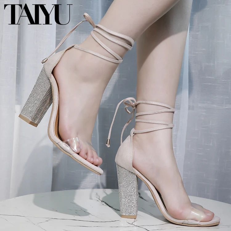 Custom Ladies Sexy Temperament Thick-heeled Heels Sandals Shiny Shoes Pumps Luxury High Heels Sandals, Black/pink high heel sandals
Custom Ladies Sexy Temperament Thick-heeled Heels Sandals Shiny Shoes Pumps Luxury High Heels Sandals, Black/pink high heel sandals