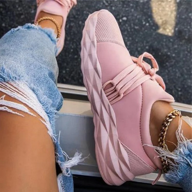 Sexy Lace Up Pink Black White Green Cheap Wholesale Autumn Women Shoes 2020 Fashion Thick Soled Wedge Platform Casual Sneakers, White/black/green/pink
Sexy Lace Up Pink Black White Green Cheap Wholesale Autumn Women Shoes 2020 Fashion Thick Soled Wedge Platform Casual Sneakers, White/black/green/pink
