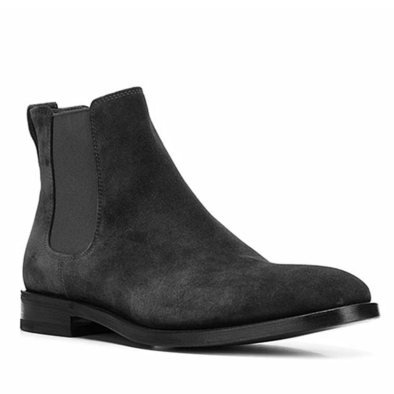 Hot Selling Wholesale New Trend Big Size Faux Deerskin Chelsea Casual Men's Boots Suede High-top Boots
Hot Selling Wholesale New Trend Big Size Faux Deerskin Chelsea Casual Men's Boots Suede High-top Boots