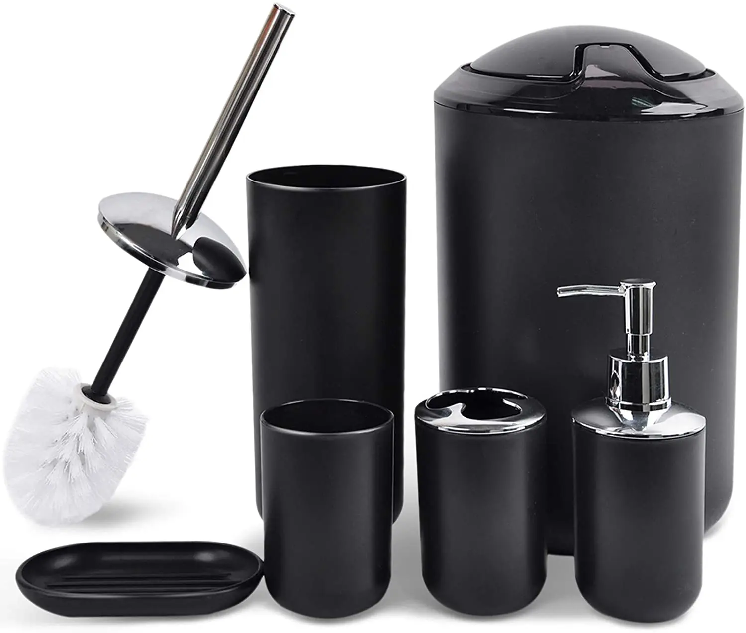Luxury Eco-friendly Houseware Colorful Bathroom Set 6 Pieces Bathroom Accessories Set
Luxury Eco-friendly Houseware Colorful Bathroom Set 6 Pieces Bathroom Accessories Set