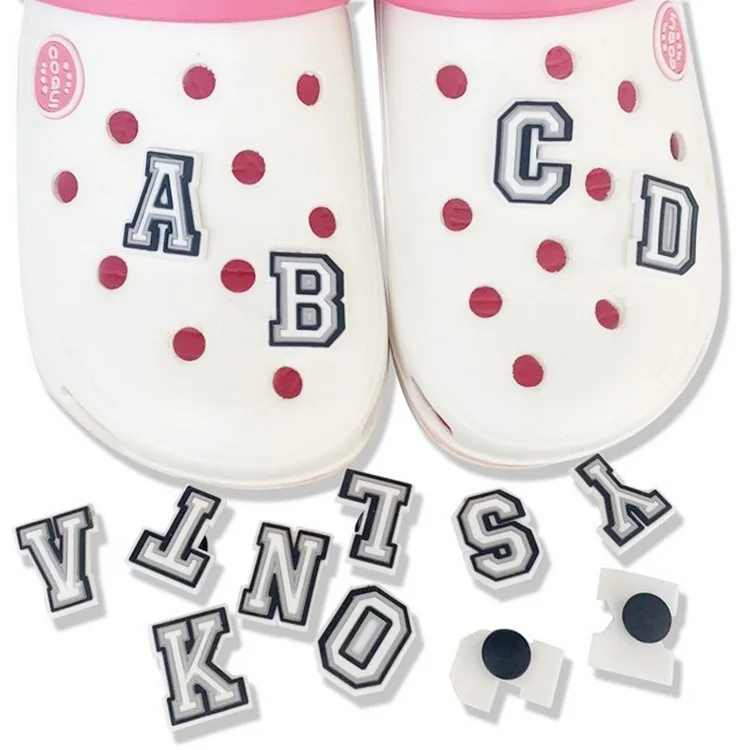 New Fashion DIY Accessory PVC Letters Numbers Clog Shoes Decoration Shoe Charms, As photo
New Fashion DIY Accessory PVC Letters Numbers Clog Shoes Decoration Shoe Charms, As photo