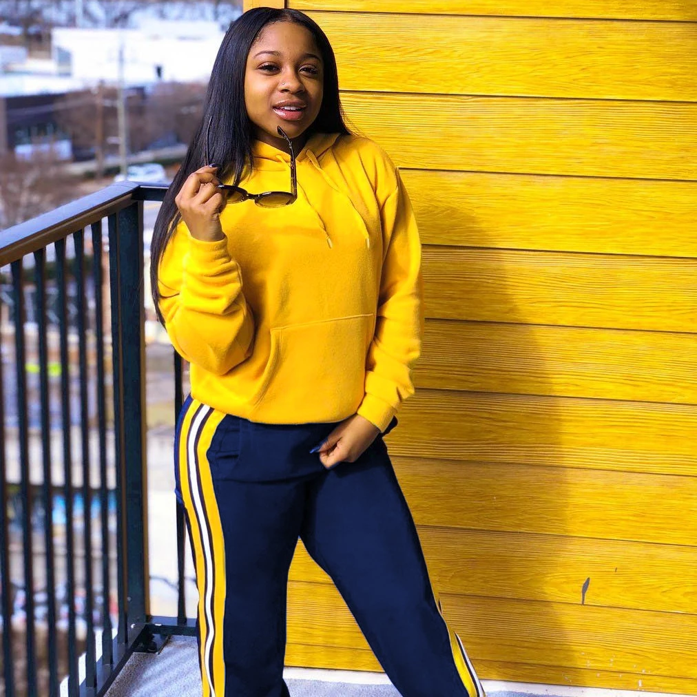 YD-A8287 factory outlets ladies pants women winter set long sleeve solid suits casual sport wear 2pc women jogging suit set
YD-A8287 factory outlets ladies pants women winter set long sleeve solid suits casual sport wear 2pc women jogging suit set