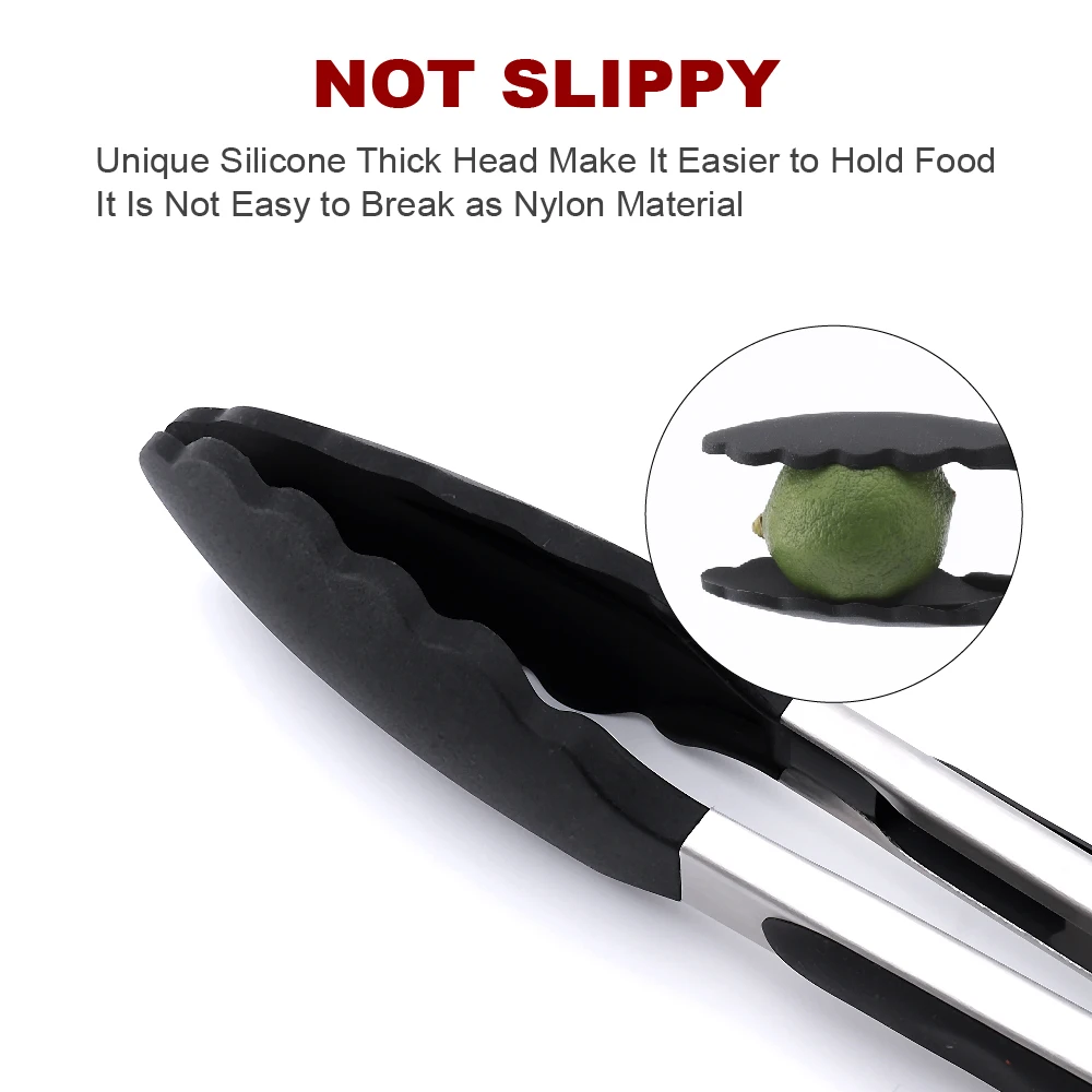 food tongs with silicone