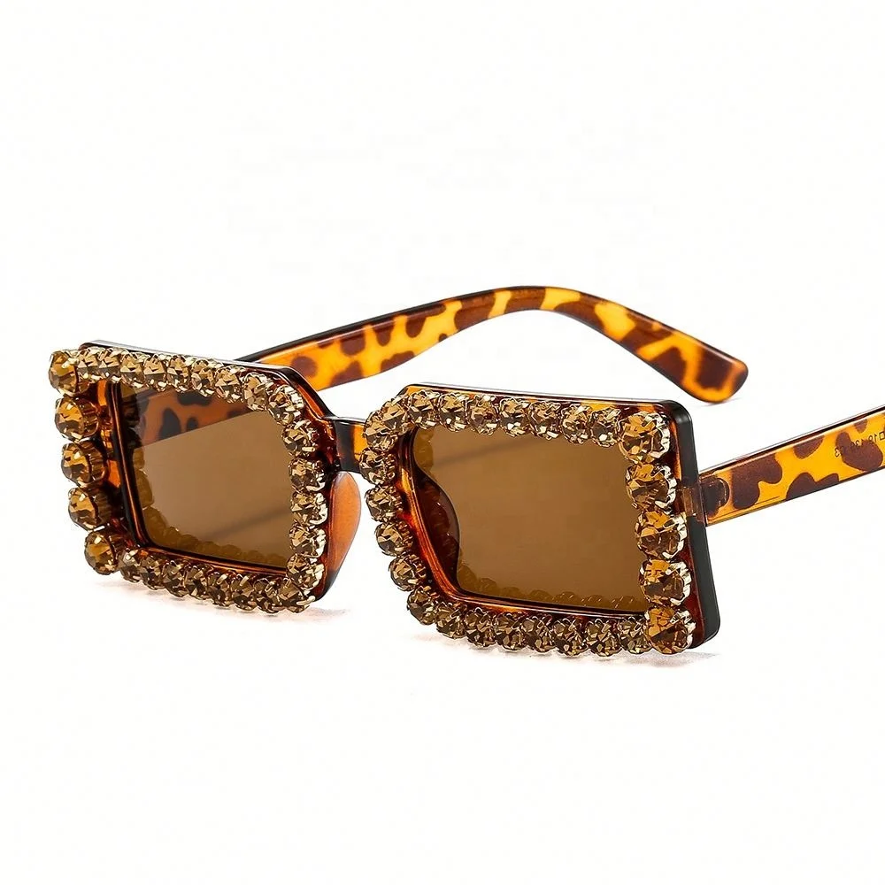 JHCENTURY Fashion Square Big Rhinestone Sunglasses Men Women Luxury Glasses in Stock, Colors
JHCENTURY Fashion Square Big Rhinestone Sunglasses Men Women Luxury Glasses in Stock, Colors