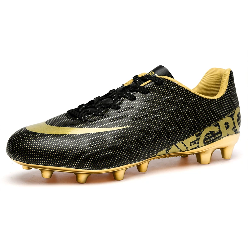 YZ New Style of football shoes with electroplated soles and long nails for adult and teenager
YZ New Style of football shoes with electroplated soles and long nails for adult and teenager