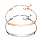 Creative Pretty Cute Rose Gold Chain Friendship Kit Fashion Tennis Bracelet