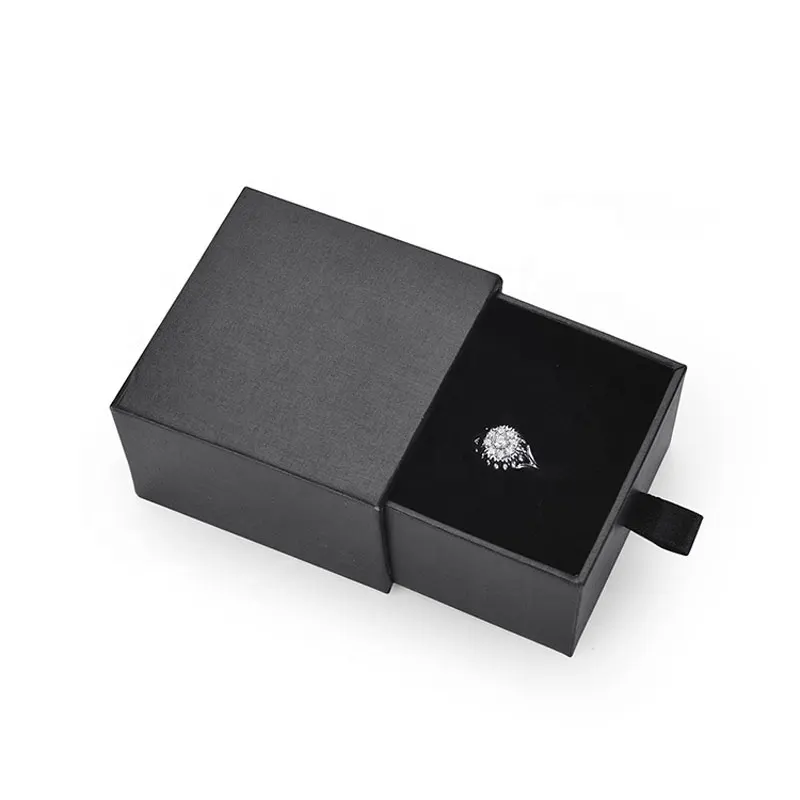 cardboard sliding paper drawer gift box packaging for jewelry