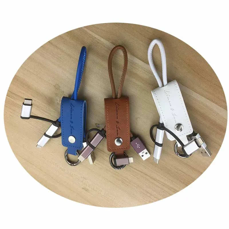 Universal Cell Phone Charger for Your Key chain in Black 3 in 1 Multi Charging Cable USB-C Micro-USB USB-A 8 pin cable, Gold/customized
Universal Cell Phone Charger for Your Key chain in Black 3 in 1 Multi Charging Cable USB-C Micro-USB USB-A 8 pin cable, Gold/customized