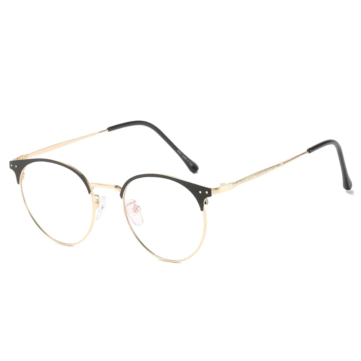 RENNES 2021 Top Fashion Metal Round Eyebrow Frame Blue Light Glasses Dropping Photochromic Optical Glasses With Full Frame
RENNES 2021 Top Fashion Metal Round Eyebrow Frame Blue Light Glasses Dropping Photochromic Optical Glasses With Full Frame