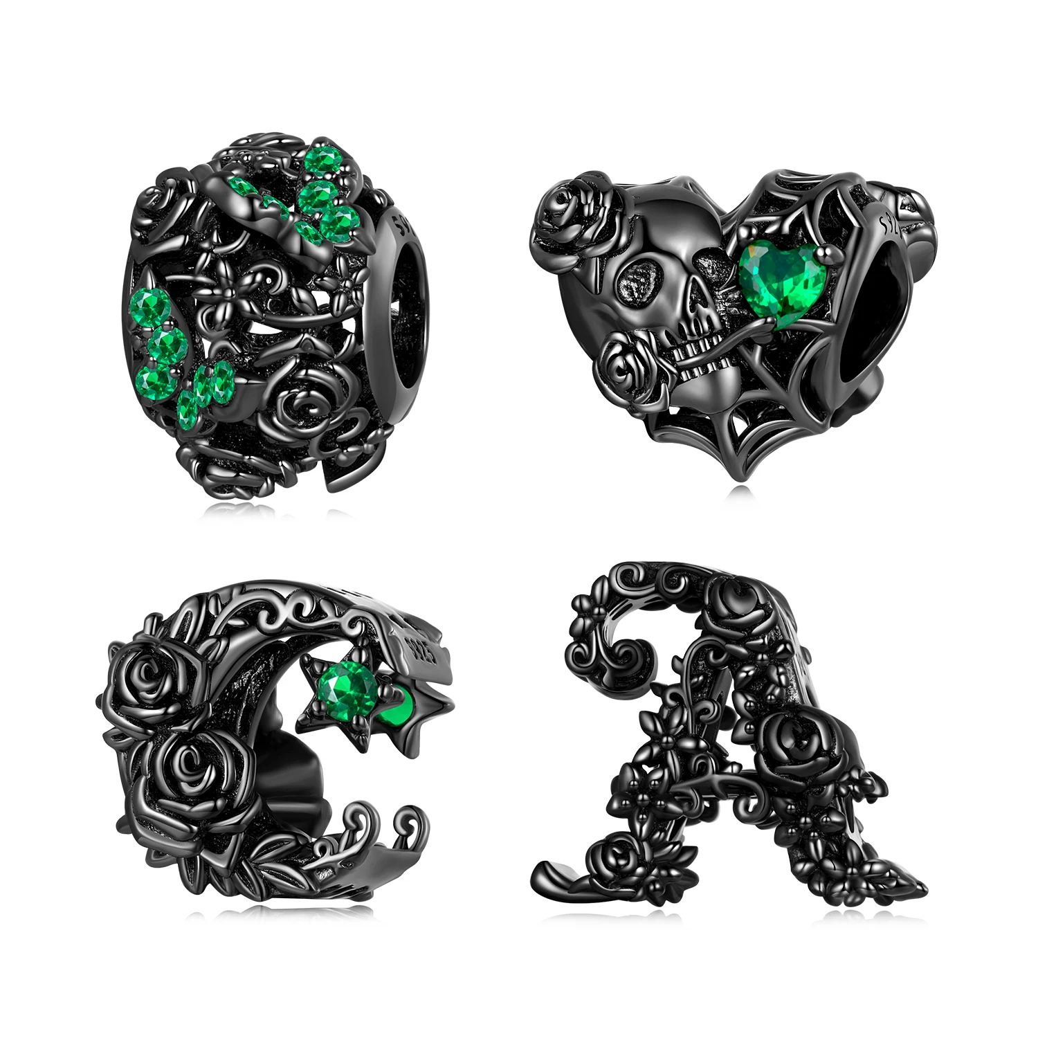 Vintage exaggeration Personalized designer jewelry 925 sterling silver Skullhead evil Darkness charms for jewelry making
Vintage exaggeration Personalized designer jewelry 925 sterling silver Skullhead evil Darkness charms for jewelry making