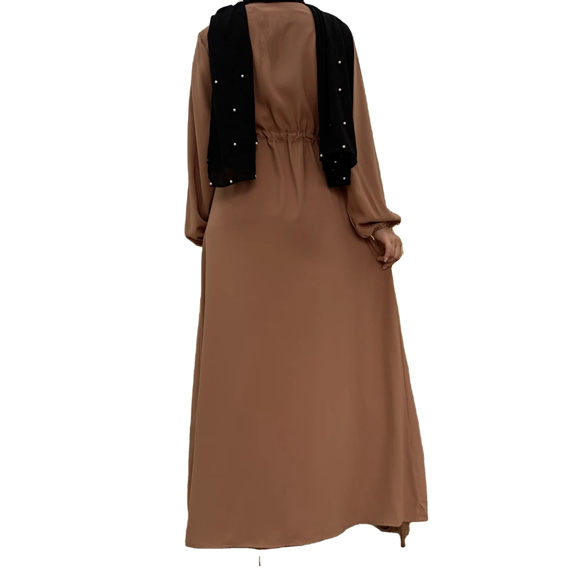 New fashion Muslim lapel solid color full button slim muslim dress abaya dubai muslim dresses dress islamic clothing
New fashion Muslim lapel solid color full button slim muslim dress abaya dubai muslim dresses dress islamic clothing