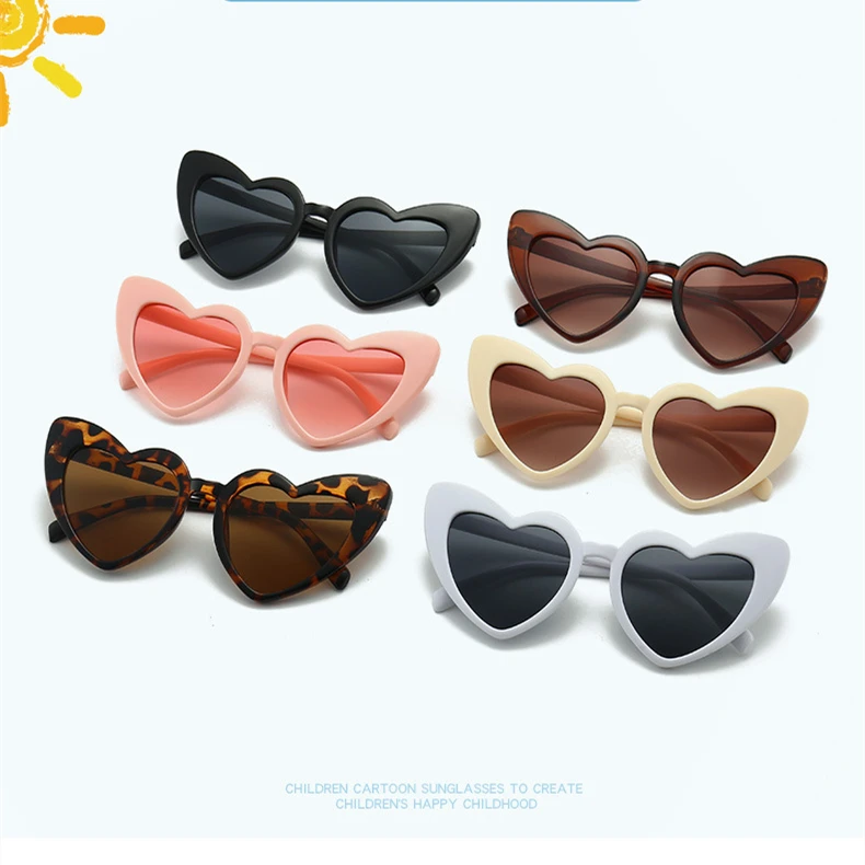 Lucky BLW08 Heart Shaped Children Fashion Sunglasses Girls Sun Glasses Kids Love Sunglasses 2022
Lucky BLW08 Heart Shaped Children Fashion Sunglasses Girls Sun Glasses Kids Love Sunglasses 2022