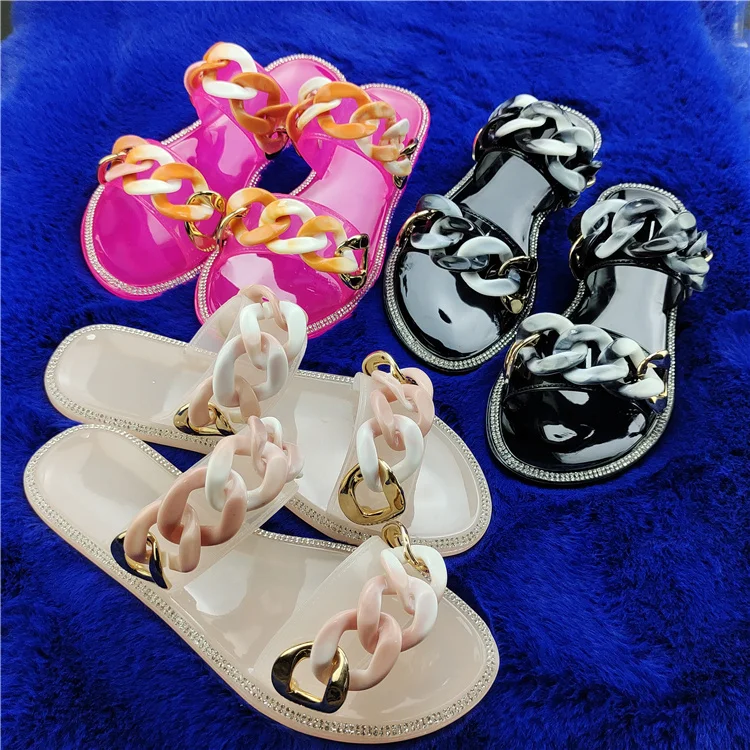 Summer New Arrival Designer Womens Sandals Diamond Slippers Flat Slides Casual Crystal Jelly Sandals Ladies
Summer New Arrival Designer Womens Sandals Diamond Slippers Flat Slides Casual Crystal Jelly Sandals Ladies
