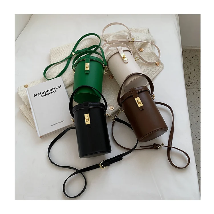 Retro Women's Handbags High Sense PU Leather Small Bucket Bags Solid Color Ladies Crossbody Shoulder Bags Brand Female Totes
Retro Women's Handbags High Sense PU Leather Small Bucket Bags Solid Color Ladies Crossbody Shoulder Bags Brand Female Totes