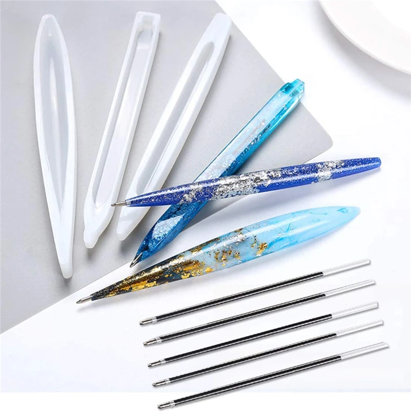 Amazon Hot 2020 3 Pcs DIY Pen Shape Resin Molds Cylinder Shape Epoxy Mold Art Silicone Casting Molds TOYS0335, White
Amazon Hot 2020 3 Pcs DIY Pen Shape Resin Molds Cylinder Shape Epoxy Mold Art Silicone Casting Molds TOYS0335, White