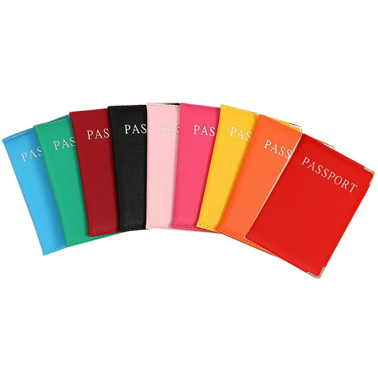Cheap 9 Colors Passport Cover Silver Foiled Passport Case PU Leather Passport Holder
Cheap 9 Colors Passport Cover Silver Foiled Passport Case PU Leather Passport Holder