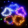wholesale ip 65 colorful waterproof decorative copper wire 200 led solar light ip 65 colorful waterproof