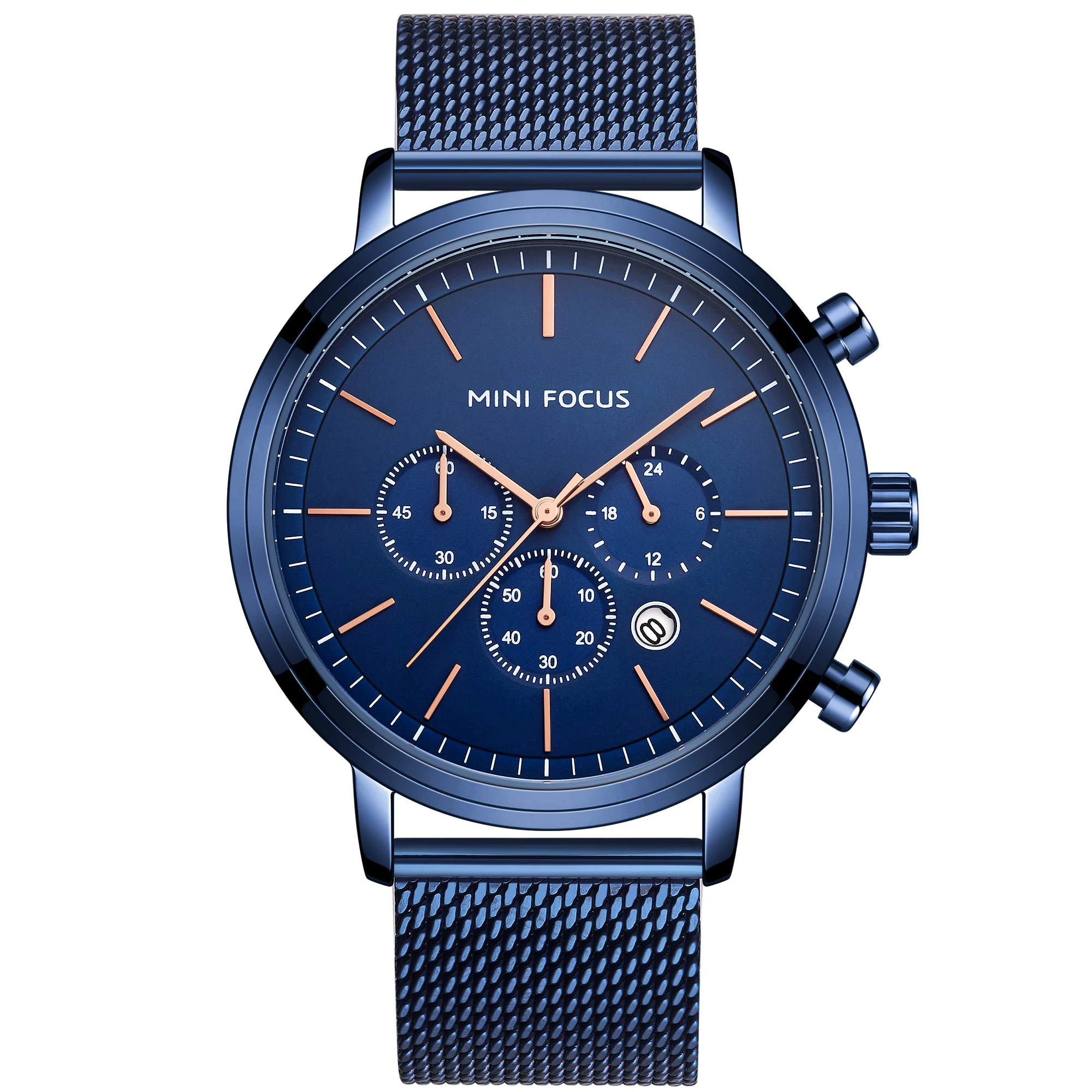 Factory Wholesale Mouvement Japonais Montre Multifonction Business Sport Reloj Casual Waterproof Metal Mesh Belt Men's Watches, 4 colors
Factory Wholesale Mouvement Japonais Montre Multifonction Business Sport Reloj Casual Waterproof Metal Mesh Belt Men's Watches, 4 colors