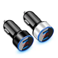 Universal 3.1A Dual USB Fast Car Charger With LED Display For Mobile Phone For Tablet
Universal 3.1A Dual USB Fast Car Charger With LED Display For Mobile Phone For Tablet