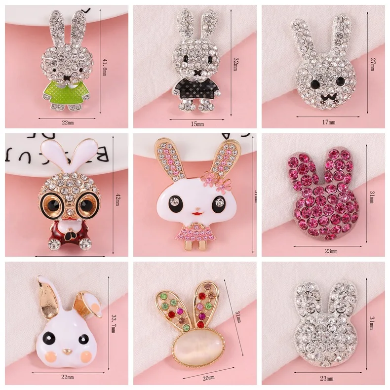 Rabbit Accessories Custom Bling Crystal Rhinestone Designer Decoration Shoe Charms For Shoes Bulk Wholesale DIY, As picture
Rabbit Accessories Custom Bling Crystal Rhinestone Designer Decoration Shoe Charms For Shoes Bulk Wholesale DIY, As picture