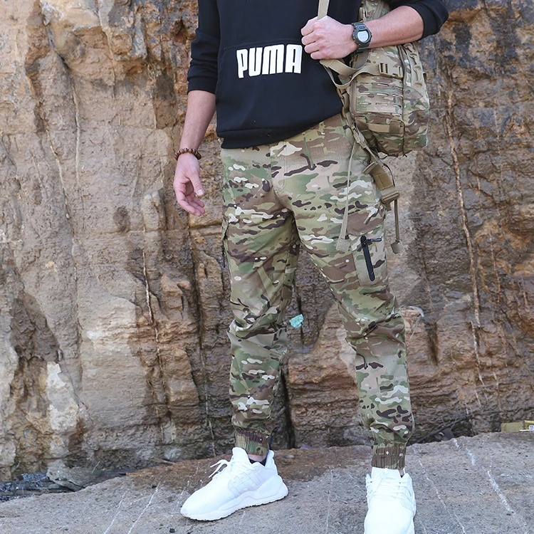 Men Joggers Men Camouflage Casual Pants Patchwork Sweatpants Male Cargo Pants, Khaki black army green
Men Joggers Men Camouflage Casual Pants Patchwork Sweatpants Male Cargo Pants, Khaki black army green