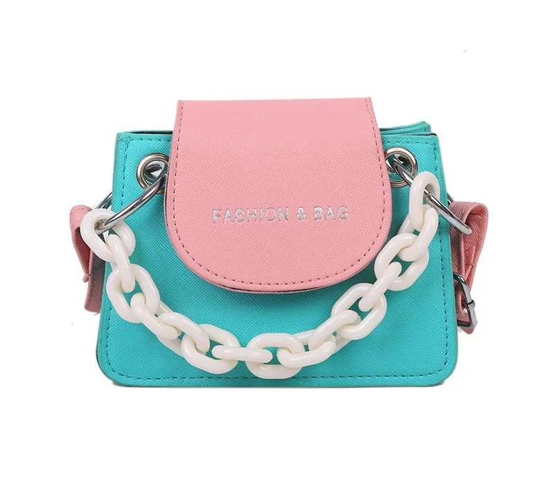 2021 Youth Ladies Simple Versatile Crossbody Bag Acrylic Chain Single Shoulder Casual Mini Bags Women Handbags, As show
2021 Youth Ladies Simple Versatile Crossbody Bag Acrylic Chain Single Shoulder Casual Mini Bags Women Handbags, As show