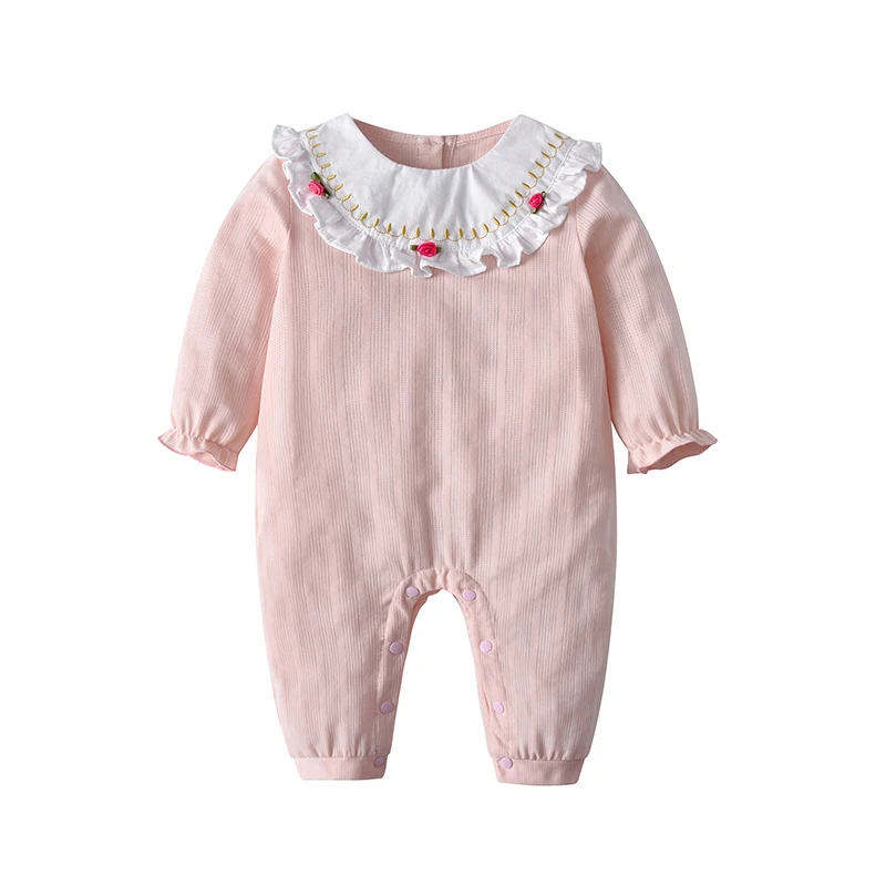 2021 spring Hot Sale Casual Ruffled Collar baby girls' rompers newborn baby clothes romper wholesale, Yellow/pink
2021 spring Hot Sale Casual Ruffled Collar baby girls' rompers newborn baby clothes romper wholesale, Yellow/pink