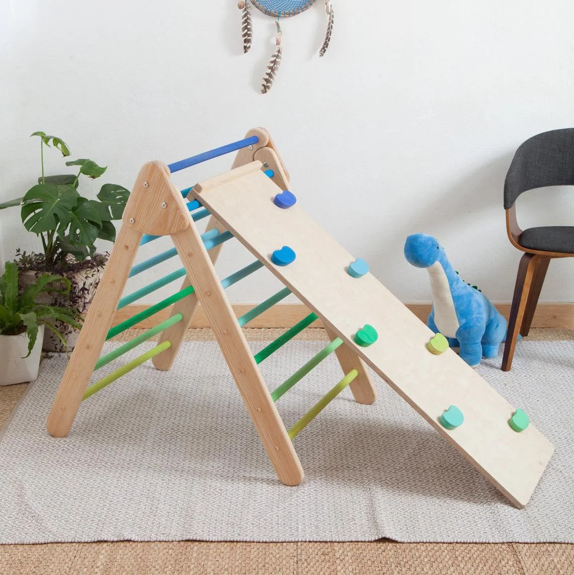 XIHA Baby Climbing Toys Kids Indoor Triangle Climbing Gym Frame Preschool Furniture Climbing Toys Montessori Pikler Triangle Fra, Natural or colored
XIHA Baby Climbing Toys Kids Indoor Triangle Climbing Gym Frame Preschool Furniture Climbing Toys Montessori Pikler Triangle Fra, Natural or colored