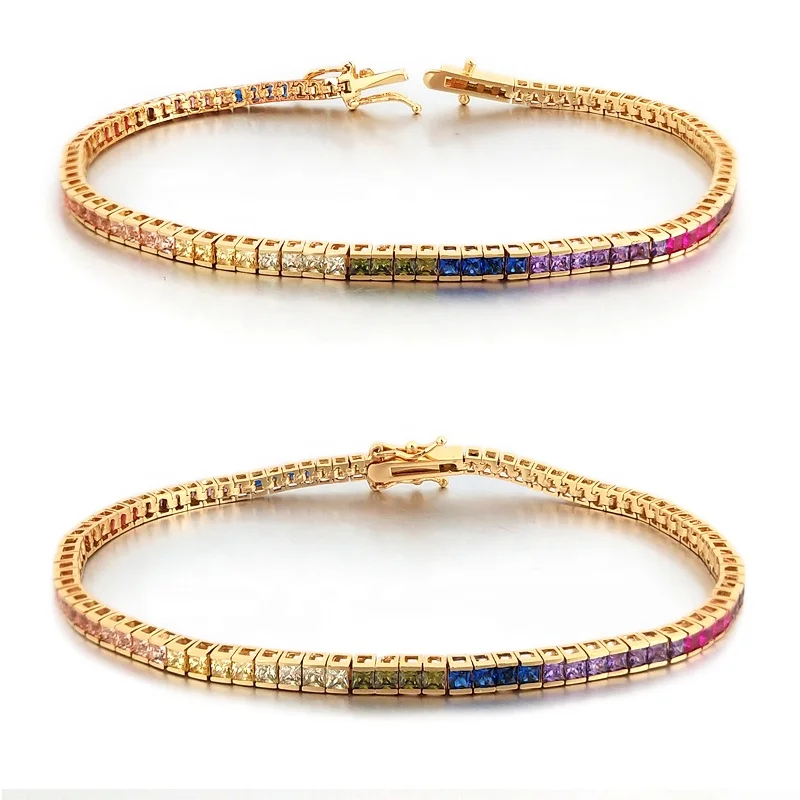 gold plated unisex princess cut lab diamond cz cubic zirconia gemstone rainbow tennis chain
gold plated unisex princess cut lab diamond cz cubic zirconia gemstone rainbow tennis chain