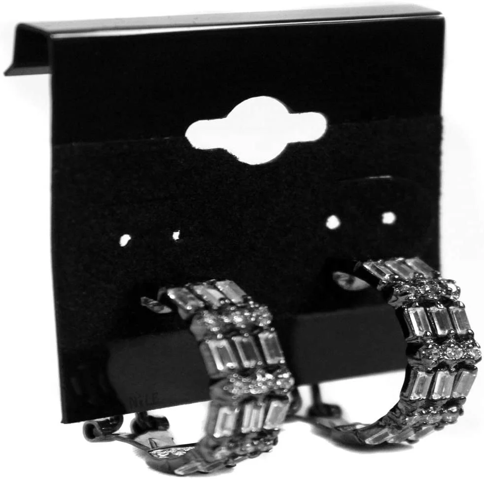 Custom Black Hanging Earring Card Holder Earring Display Cards for Ear Studs Velvet Plastic Display Earring Card Holder
Custom Black Hanging Earring Card Holder Earring Display Cards for Ear Studs Velvet Plastic Display Earring Card Holder