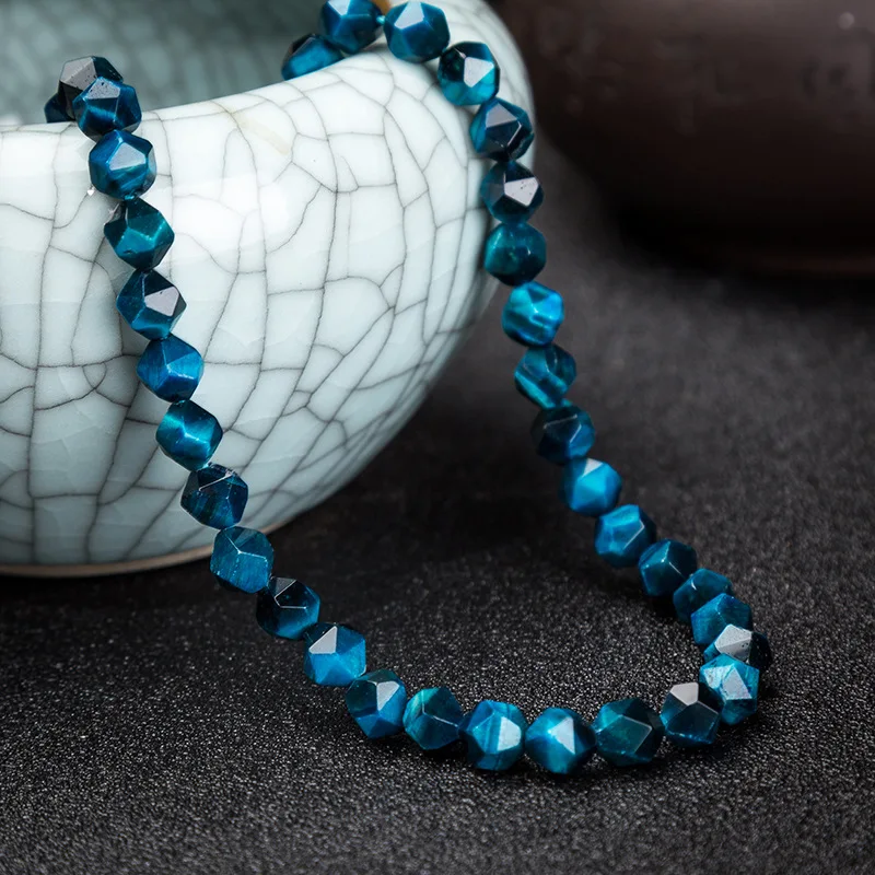 Factory Price 5.5/7.5mm DIY Natural Stone Accessories Fashion Personality Natural Large Cut Colorful Tiger Eye Stone Beads
Factory Price 5.5/7.5mm DIY Natural Stone Accessories Fashion Personality Natural Large Cut Colorful Tiger Eye Stone Beads
