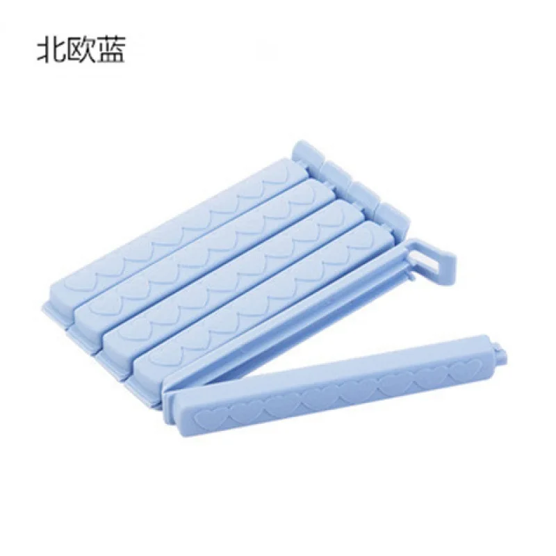 Home Plastic 5 Pcs Sealed Clips Kitchen Solid Color Gadgets Small Size Snack Bag Sealer Household Useful Supplies
Home Plastic 5 Pcs Sealed Clips Kitchen Solid Color Gadgets Small Size Snack Bag Sealer Household Useful Supplies