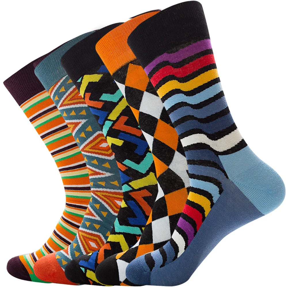 New autumn 2021 men's socks cotton diamond lattice abstract stripe skateboard personality women stockings pair in tube
New autumn 2021 men's socks cotton diamond lattice abstract stripe skateboard personality women stockings pair in tube